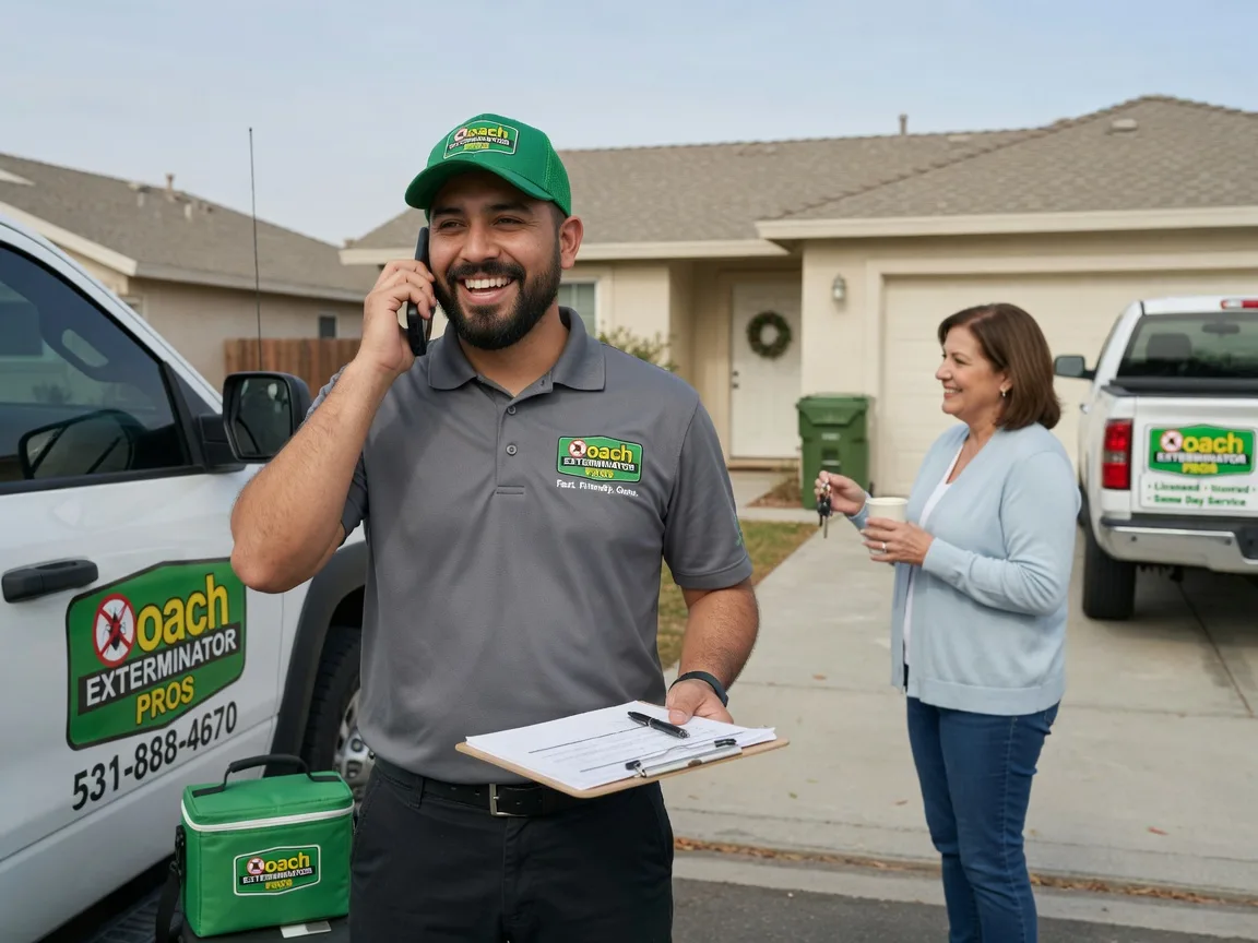 Pest Control Roach Exterminator Brilliant, OH FAQs